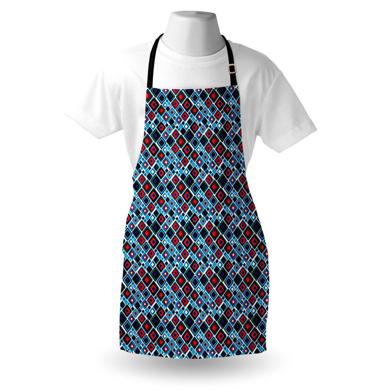 Geometric Bib Apron
