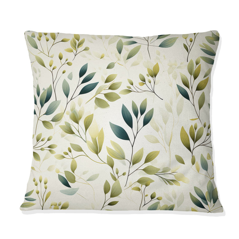 Coussin Minimalist Botanicals II - Botanical Printed, H 18 po x l 18 po
