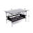 1-Piece Folding Outdoor Table With Carrying Bag,Aluminum Roll-Up Rectangular Table