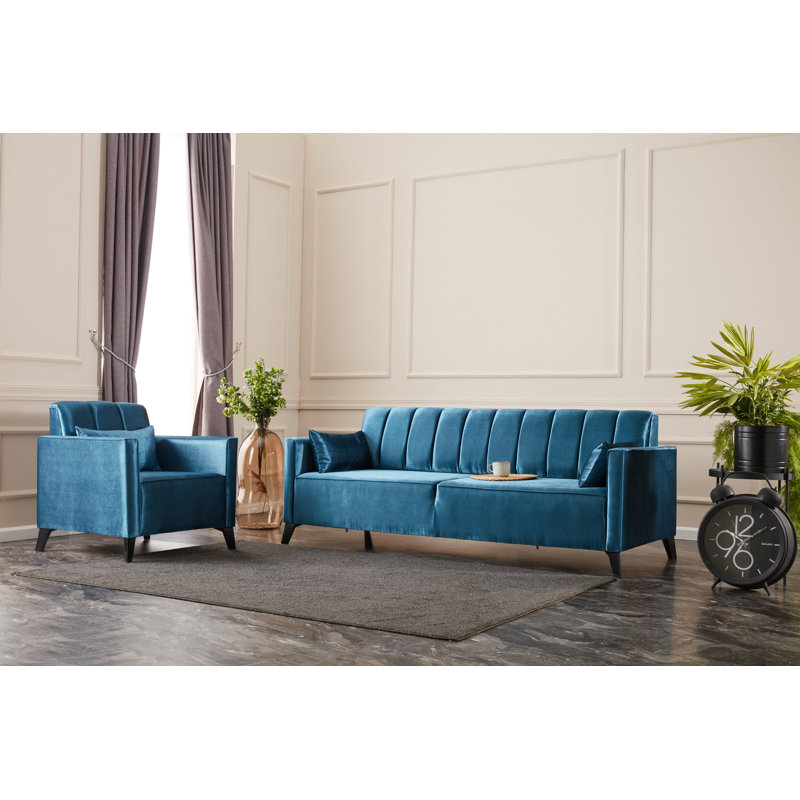 Thorfinn Linen Blend Sleeper, Turquois