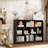 Presly 3  Tier Cube Bookcase Modern Bookshelf with 10 Cubes-632208646-627202050