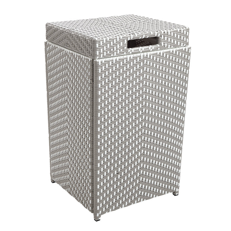 Boîte de rangement pour armoire 35 gallons, Gris
