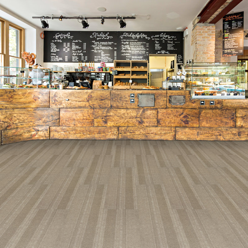 Dalle à tapis 9 "x 36", Taupe