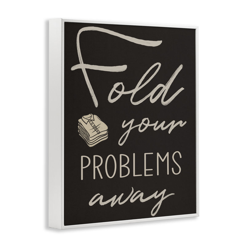 «Fold Your Problems Away», estampe numérique, conception de Marcus Prime, H 20 po x l 16 po
