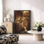 «Winged Angels Caring for Fallen Hero», romantisme, images de mythe classique, impression sur toile encadrée-123386148-123386152