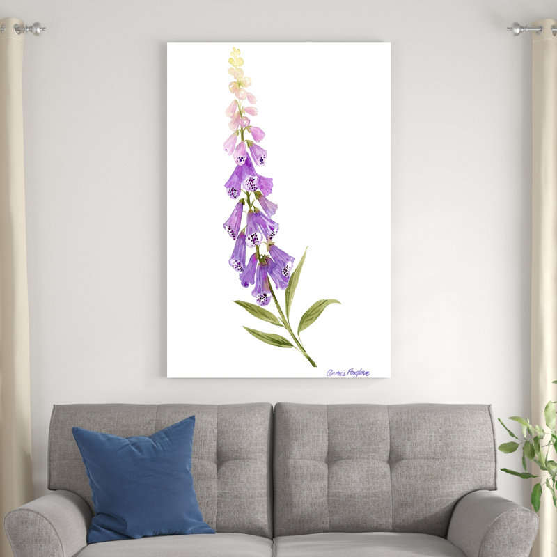Annie's Foxglove II, H 48 po x l 32 po x P 1,25 po