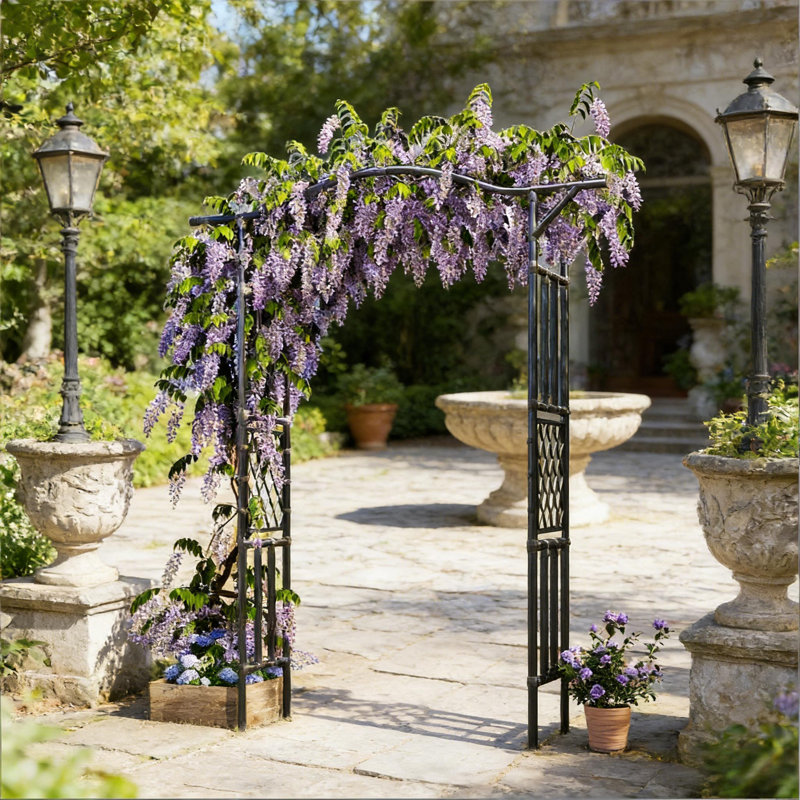 Treillis arqué extérieur, arche de jardin
