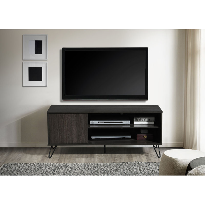 Hanah TV Stand for TVs up to 49", Dark Espresso