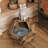 Furniture Style Cat Crate End Table Decorative Kitty House-604875509