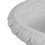 Urne de jardin, gris clair, H 23,75 po