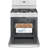 GE® 30" Free-Standing Gas Convection Range with No Preheat Air Fry-50784408