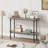 Entryway Table, 43.3" Console Table With Storage, 2 Tier Sofa Table-22559487