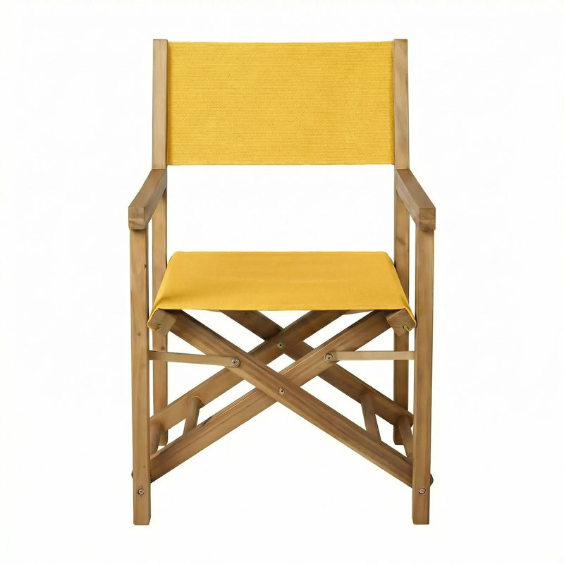 Chaise de réalisateur Sunbrella, Sunbrella - toile tournesol