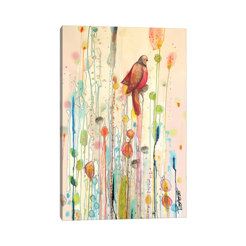 «Unwind» - impression sur toile tendue, H 26 po x l 18 po x 1,5 po