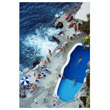 Pool On Amalfi Coast Print by Slim Aarons