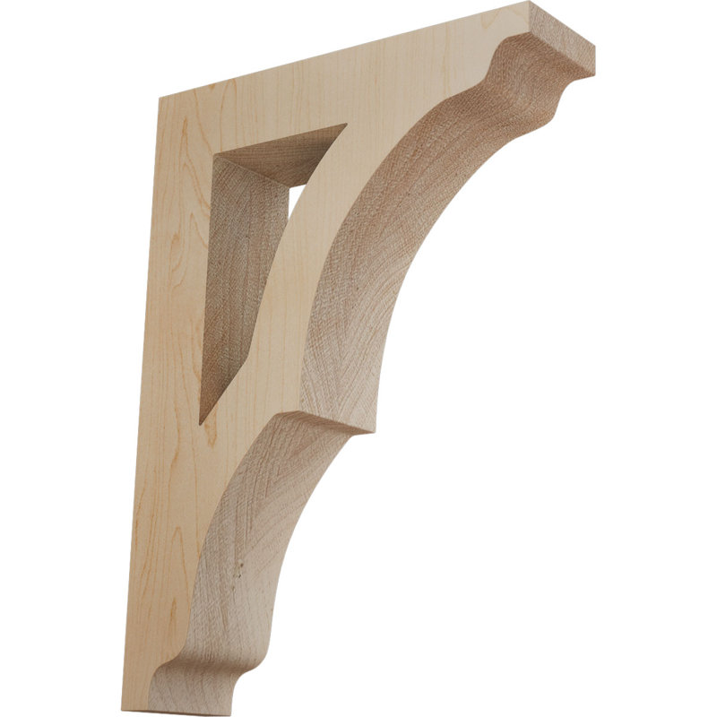 Support en bois Avila, Érable, H 9 po x l 1,75 po x P 6,5 po