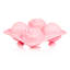 Pink Heart And Rose Ice Tray