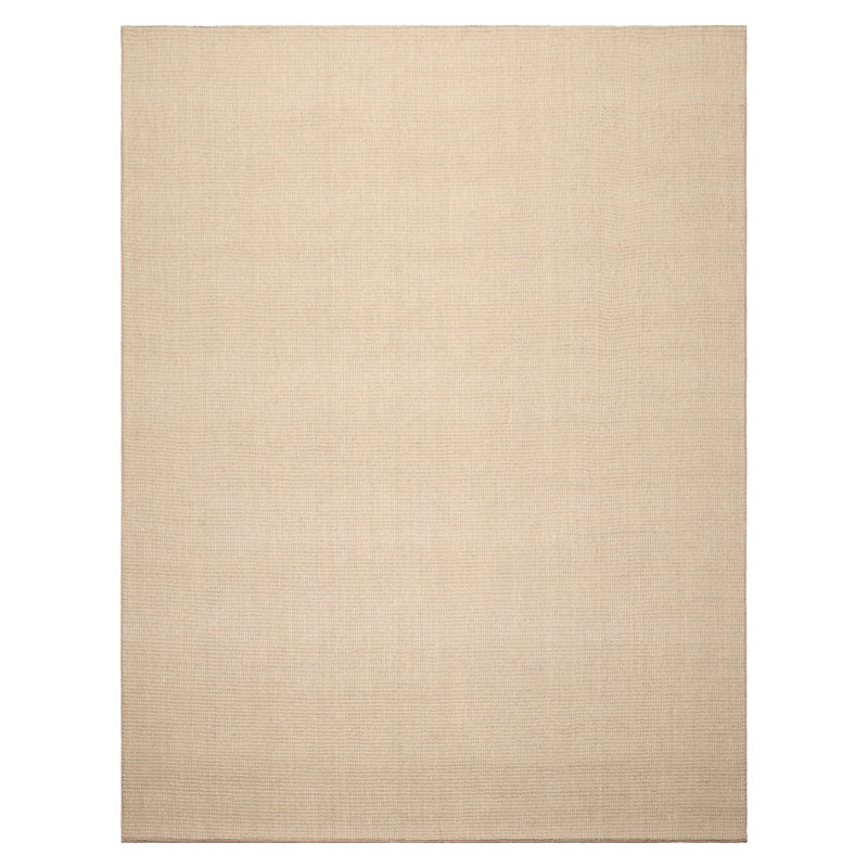 Tapis oriental multicolore en laine touffeté à la main brun clair, Rectangle 4 pi x 6 pi