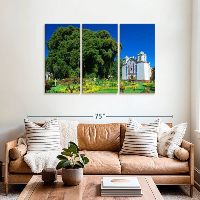 Adella Mexico's El Tule Tree, 36" H x 57" W