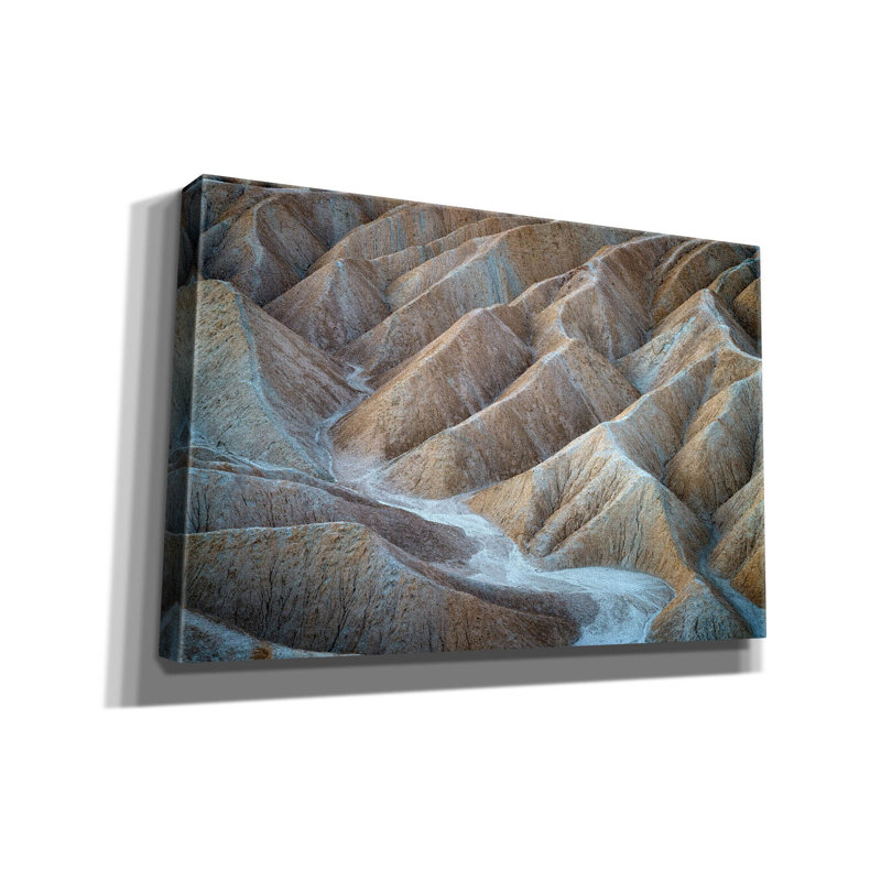 Toile épique «Zabriskie Abstract» par Rick Berk, graffiti épique, 60 po x 40 po, H 12 po x l 18 po x P 0,75 po
