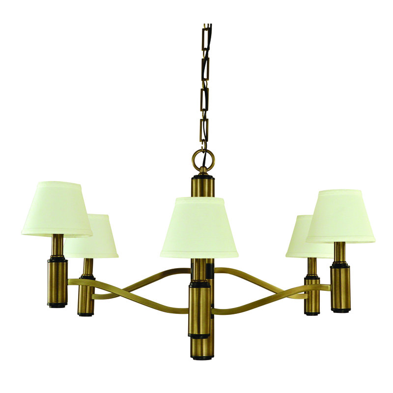 Lustre à 6 lumières Kahmyah par Everly Quinn