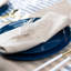 Assiettes en plastique rondes jetables EcoQuality Edge Collection 80 invités-86758242-86758241