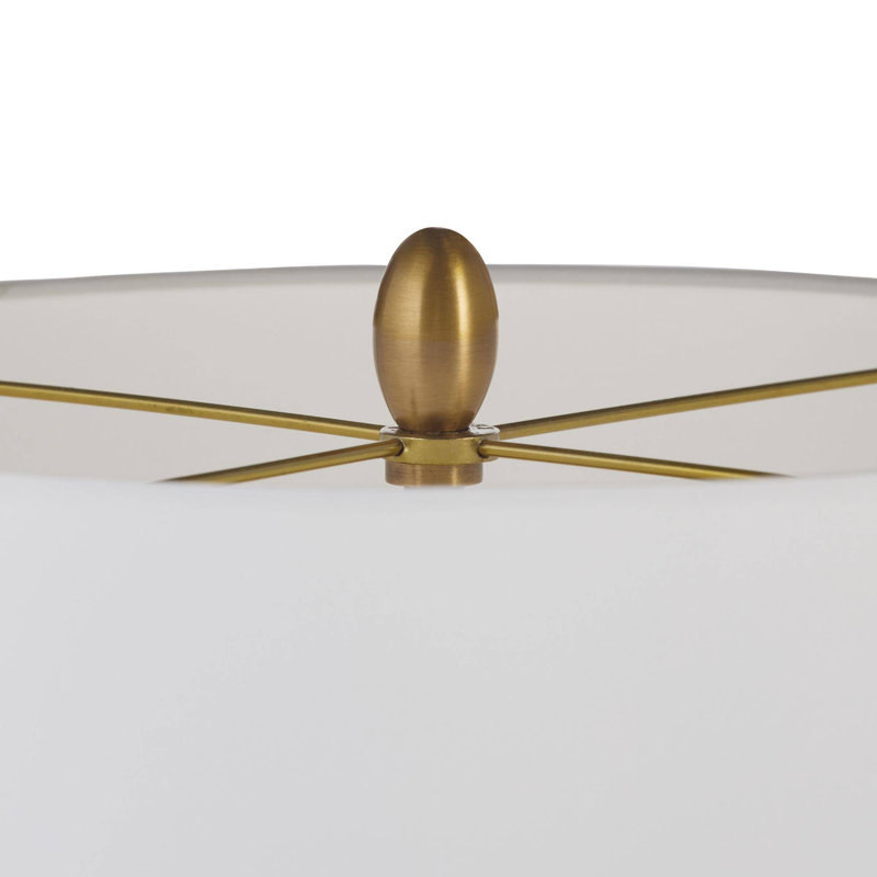 Scylla Table Lamp, Amber Luster