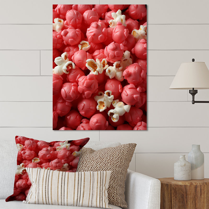 Écran rose argenté Popcorn Elegance I - Popcorn, H 20 po x l 12 po x P 1 po