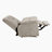 Gabriel 41" Traditional Chenille Fabric Rocker Reclining Chair with Gentle Rocking Motion & Pull-Handle Recline-443112934