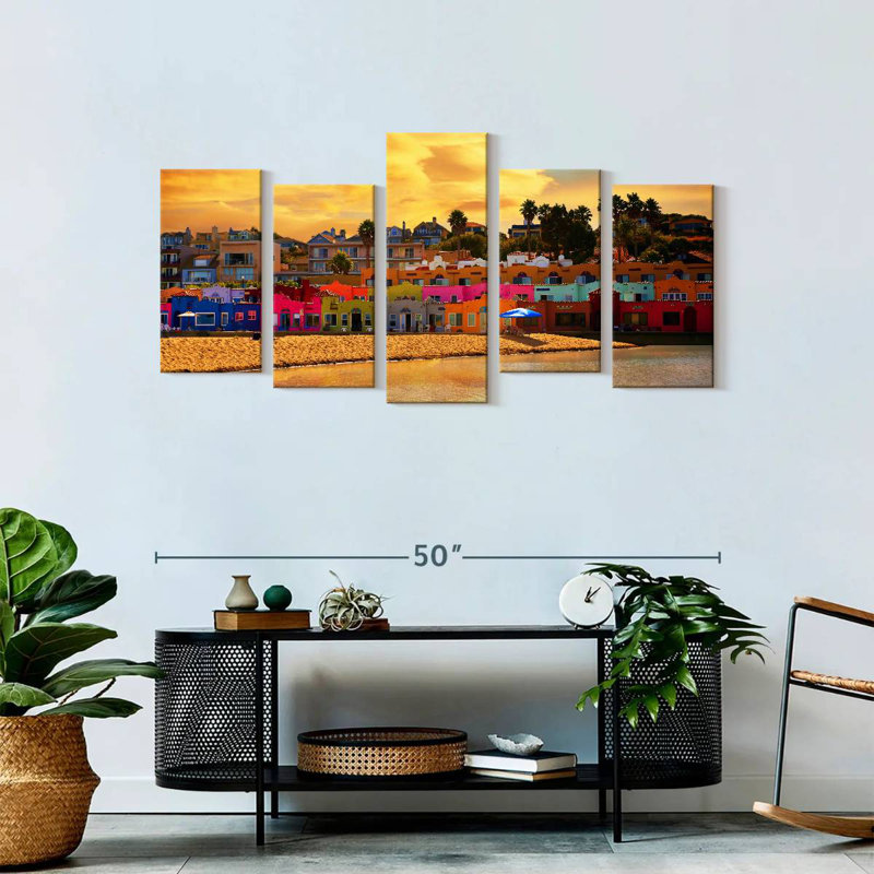 Gillard Capitola Beach, 24" H x 49" W