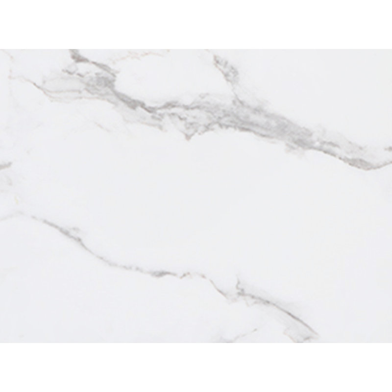 End Table, White Marble, Gold