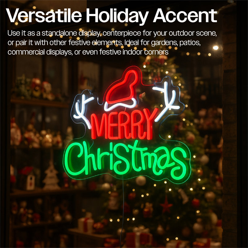 LED Lighted Window Décor