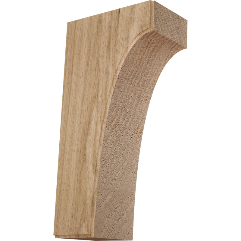 Support Clarksville, Chêne rouge, L 3,5 po x P 6 po x H 12 po