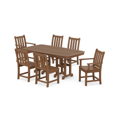 POLYWOOD Traditional Garden 7-Piece Dining Set