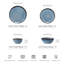 Lucca 16 Piece Stoneware Dinnerware Sets-Service For 4-370920553