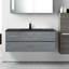 Meuble-lavabo double 47,25 po avec comptoir
