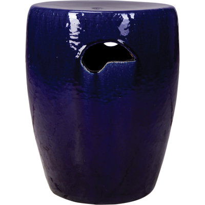 Tabouret de jardin 13 po - bleu cobalt