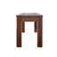 Bancs en bois 60,16 "de 2 - Élégance rustique, finition robuste 2, construction stable