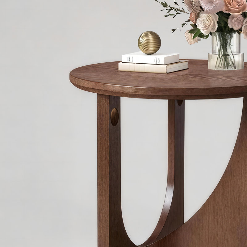 Table de bout en bois massif Elion