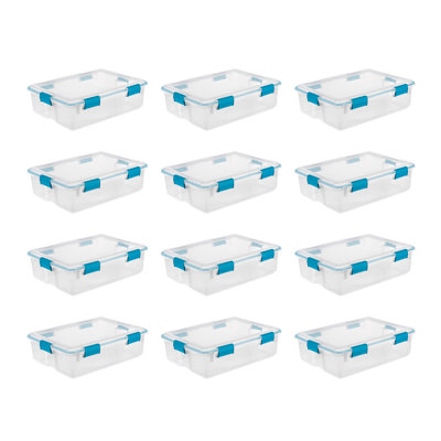Bac de rangement en plastique Sterilite