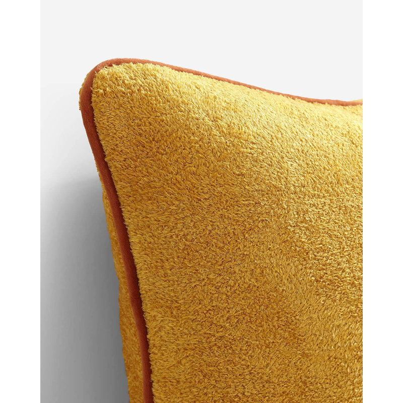 Coussin Cloud Silque, Olive / figue