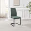 Loren Luxury Fabric Dining Chairs with Legs Upholstered Modern Design - Side Chair-94857776-94857771