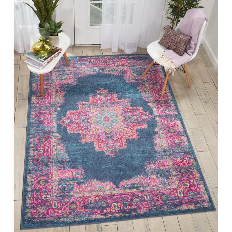 Geomar Oriental Area Rug, Rectangle 114 x 175cm