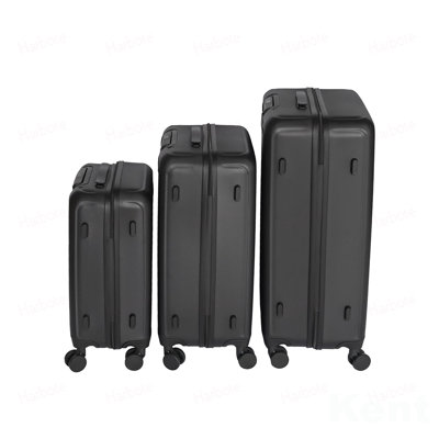 Ensemble 3 pièces de bagage, valise rigide rigide avec roulettes pour hommes et femmes (20/24/28)