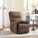 Bardia 31" Wide Minimalist Style Compact Breathable Fabric High-End Power Recliner Chair with USB Port