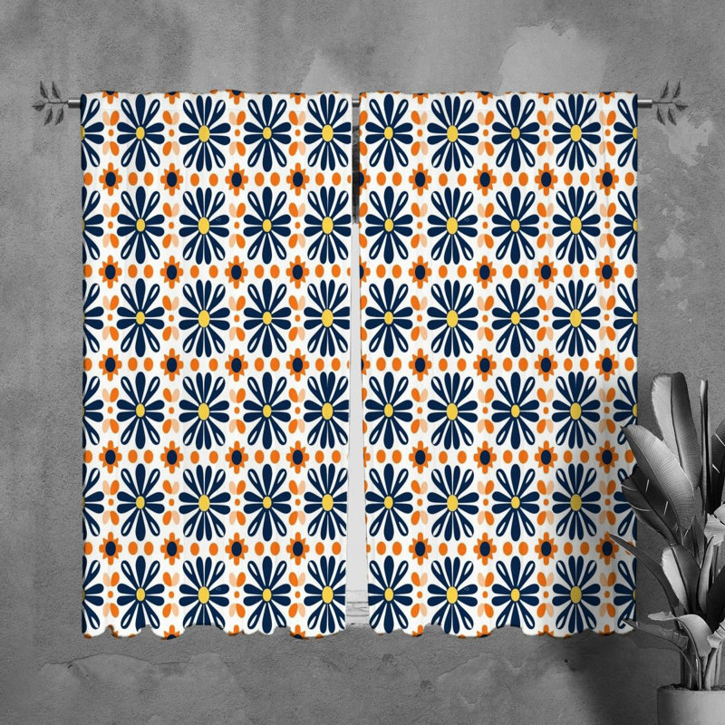 Paire de rideaux obscurcissant en polyester Kesslyn, L 40 po x L 82 po