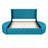 Upholstered Platform Bed  Storage Velvet Bed With Wingback Headboard And 1 Big Drawer-831953154