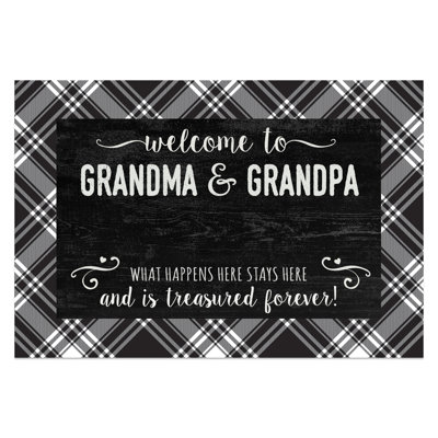 Non-Slip Birthday Outdoor Doormat