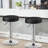 Dawer Swivel Upholstered Adjustable Height Counter Stool with Metal Frame-395647424-395654365