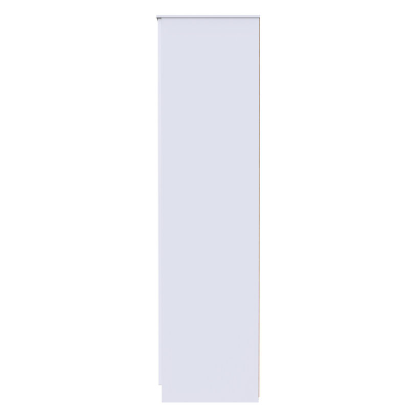 Bisma Manufactured Wood Wardrobe, White